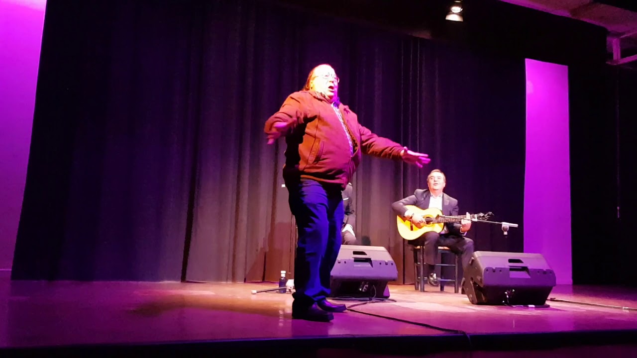 EL SOPI Y SEGUNDO FALCON  CON LA GUITARRA DE MANOLO FRANCO. FANDANGOS MANO A MANO.