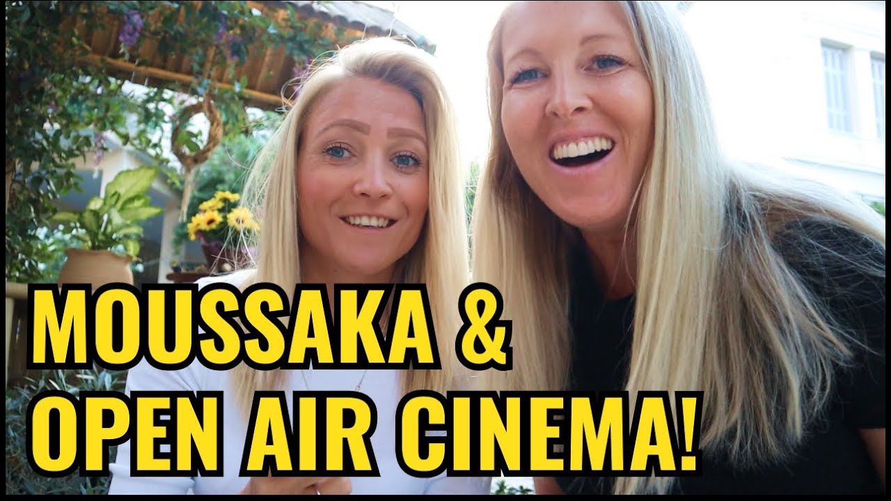 ATHENS VLOG: GREEK FOOD & OUTDOOR CINEMA! || LIVING IN GREECE