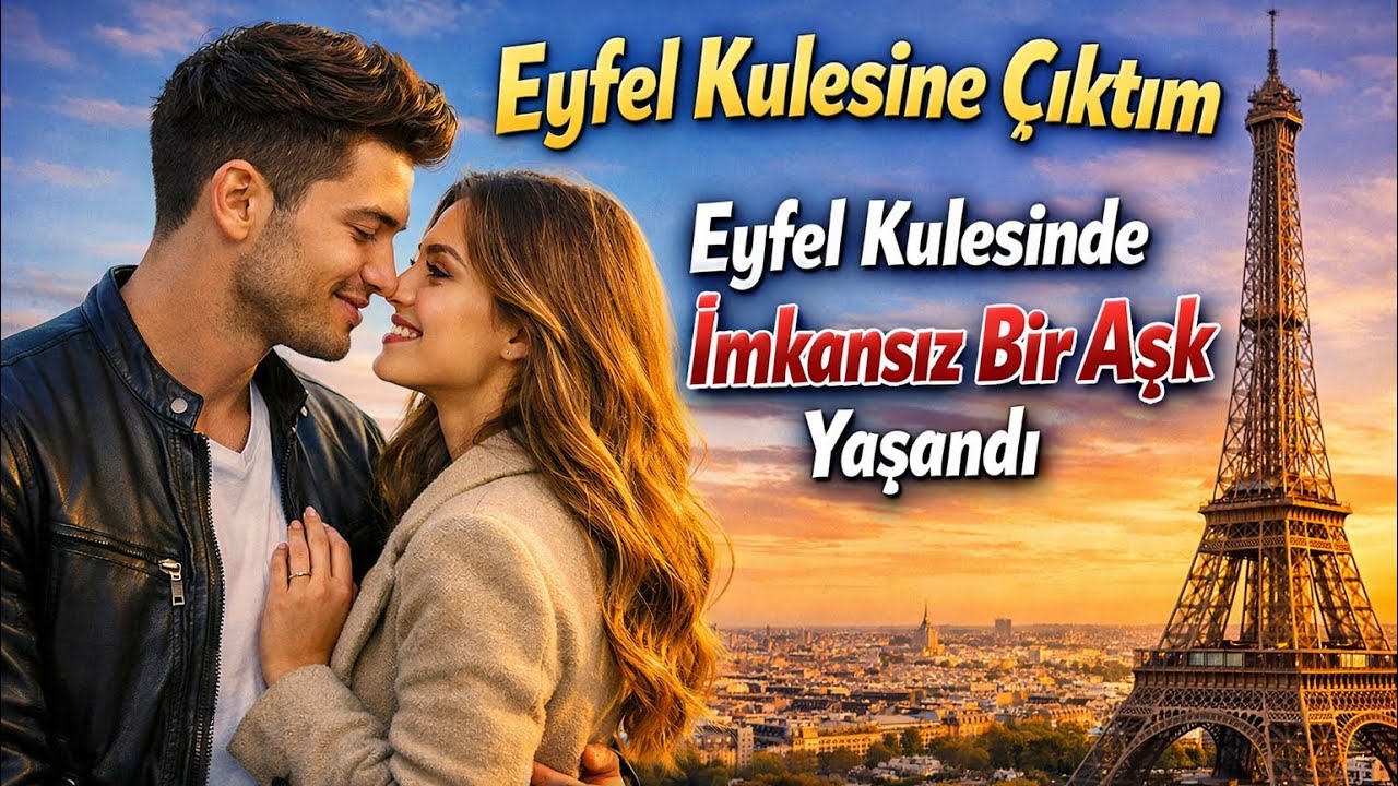 Paris Eyfel Kulesi’de İmkansız Bir Aşk  🗼❤️ | Paris’in Simgesi #paris #eyfel #eyfelkulesi #fıransa