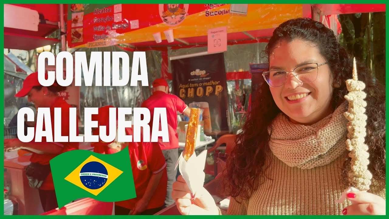 COMIDA CALLEJERA | COMIDA DE RUA EM CURITIBA-BRASIL 🇧🇷