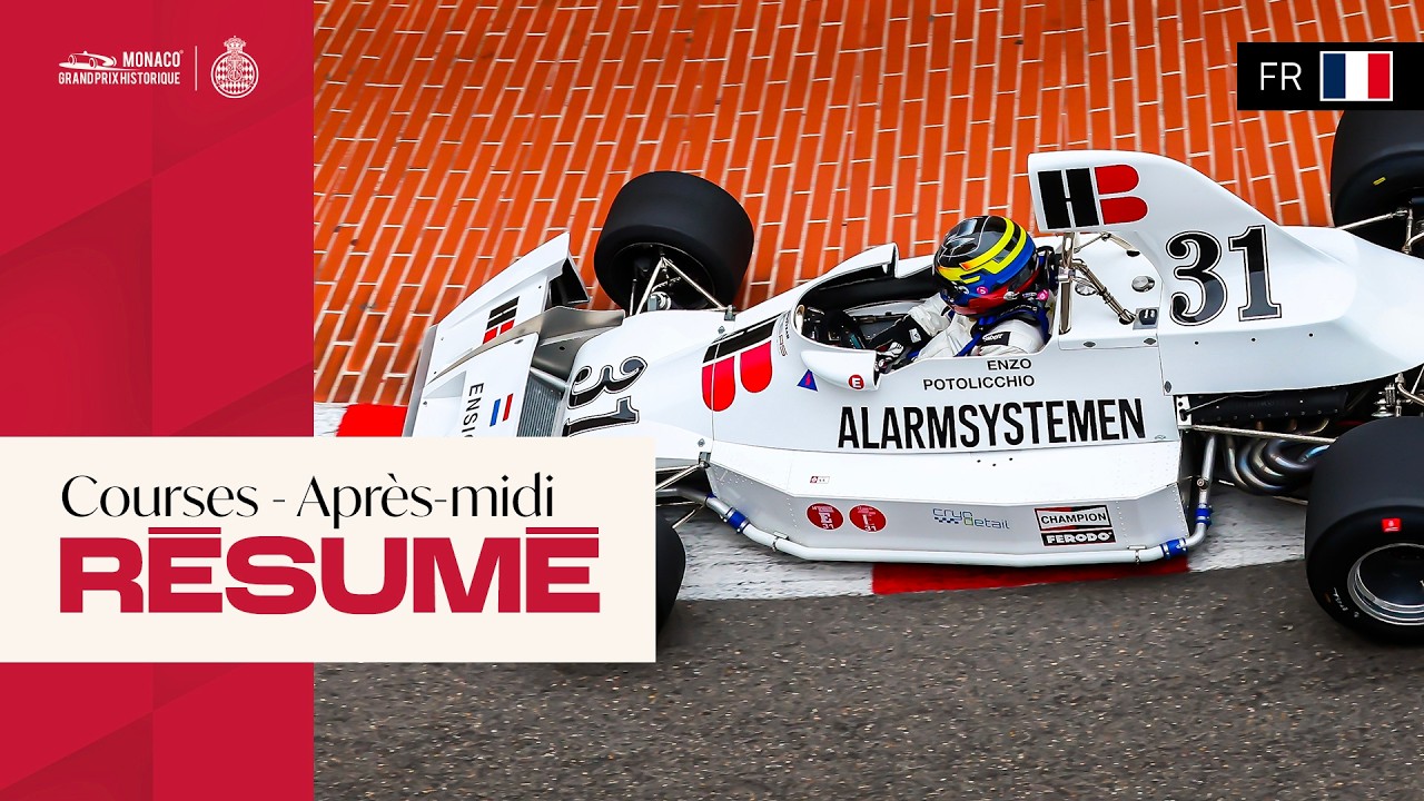 Grand Prix de Monaco Historique 2026 &ndash; Highlights Courses (apr&egrave;s-midi)