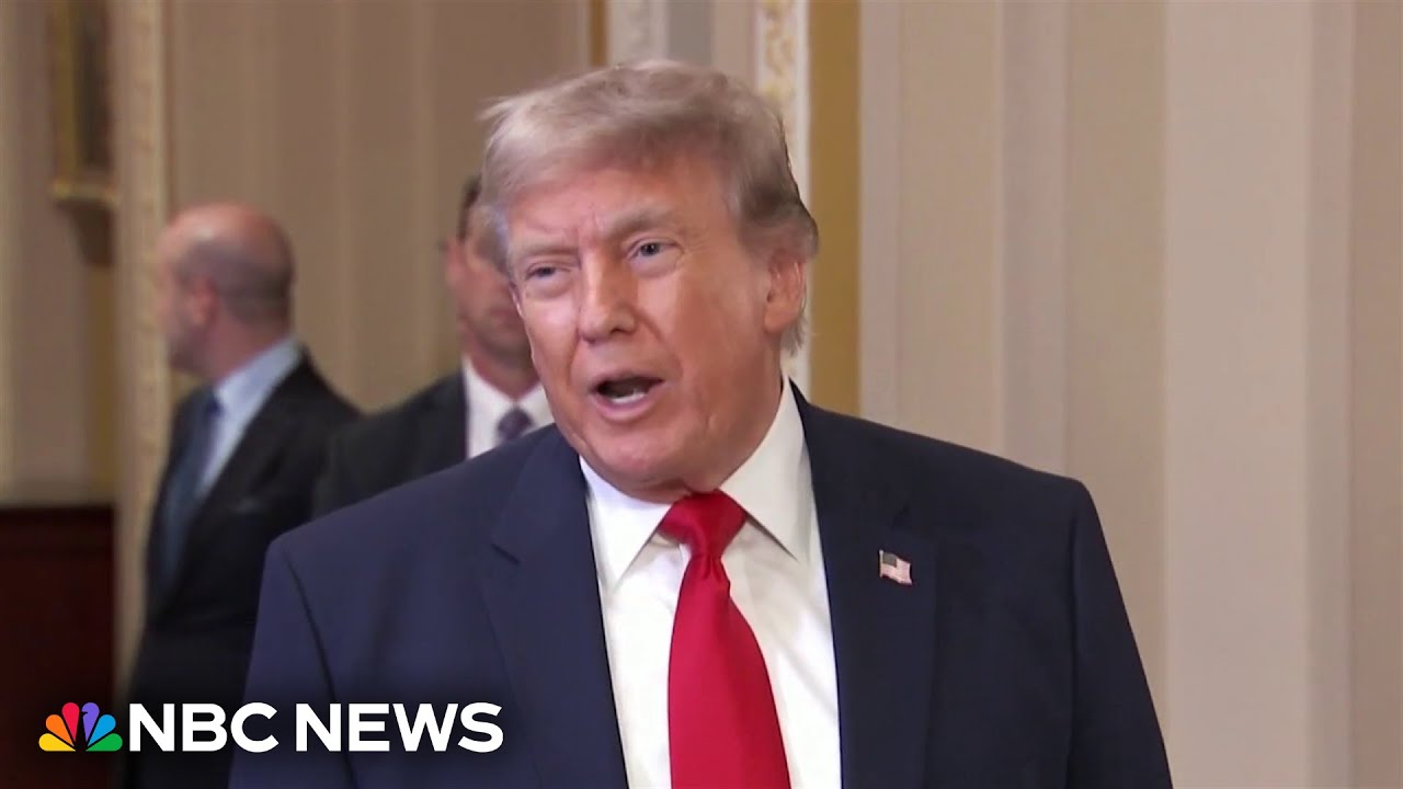 Trump and GOP senator in shouting match during closed-door meeting