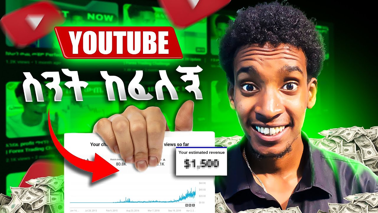 በ 10,000 Views YouTube ስንት ከፈለኝ?
