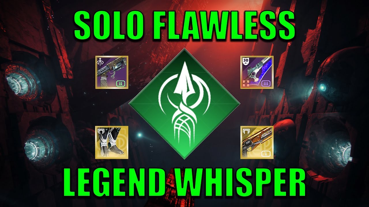 Solo Flawless LEGEND Whisper in 10 Minutes (Strand Hunter) [Destiny 2]