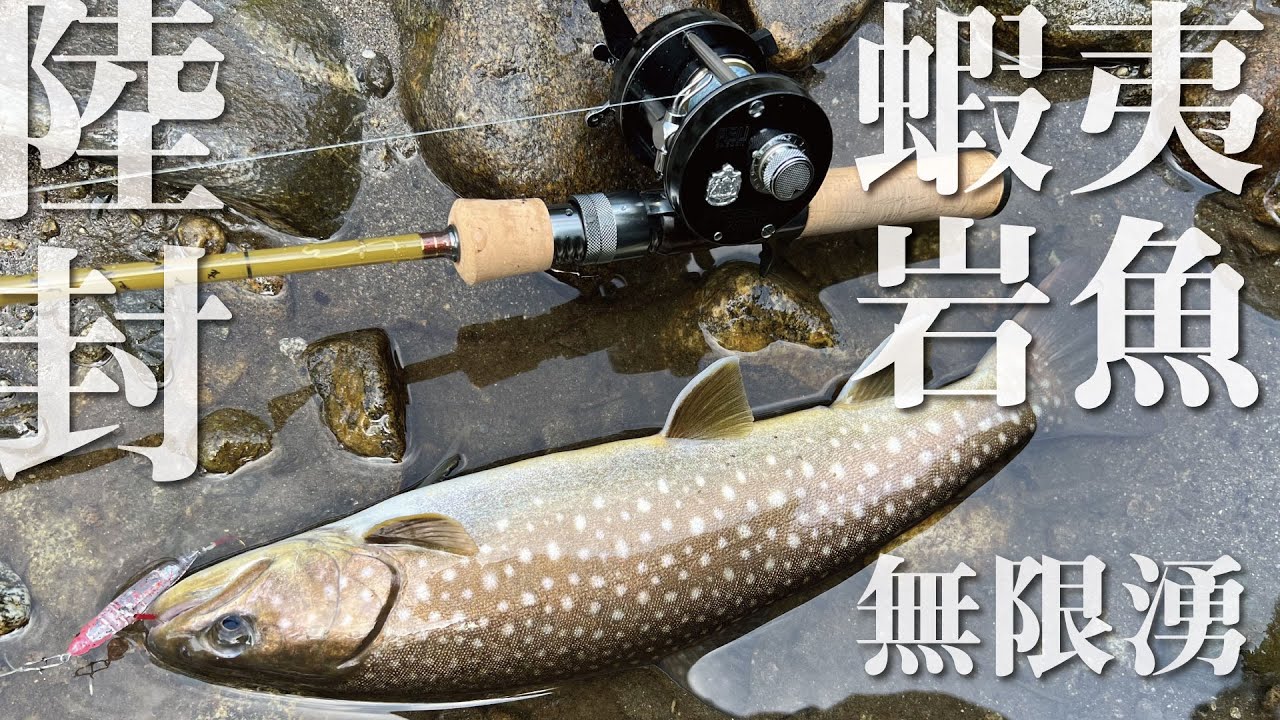新たな渓で岩魚を探すよ