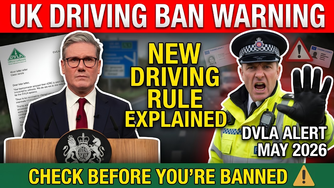 💥DVLA ALERT May 2026: New Driving Rule Explained &ndash; Check Before You&rsquo;re Banned