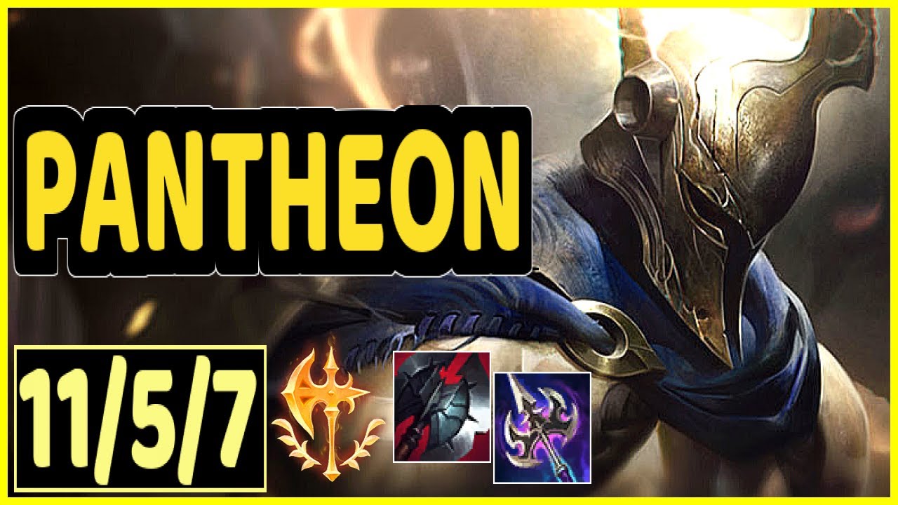 PANTHEON VS ALISTAR - 11/5/7 KDA SUPPORT GAMEPLAY