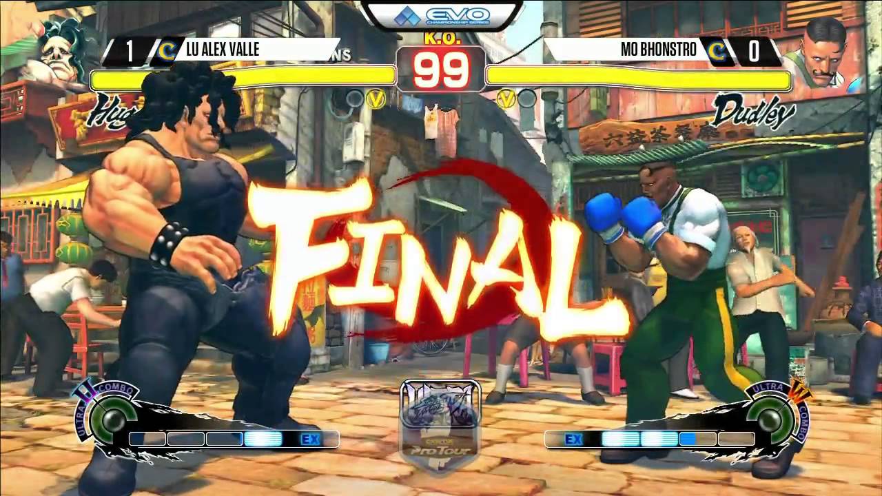 Alex Valle (Hugo) vs M0 Bhonstro (Dudley) - EVO 2015 USF4 Pools - 720p/60fps