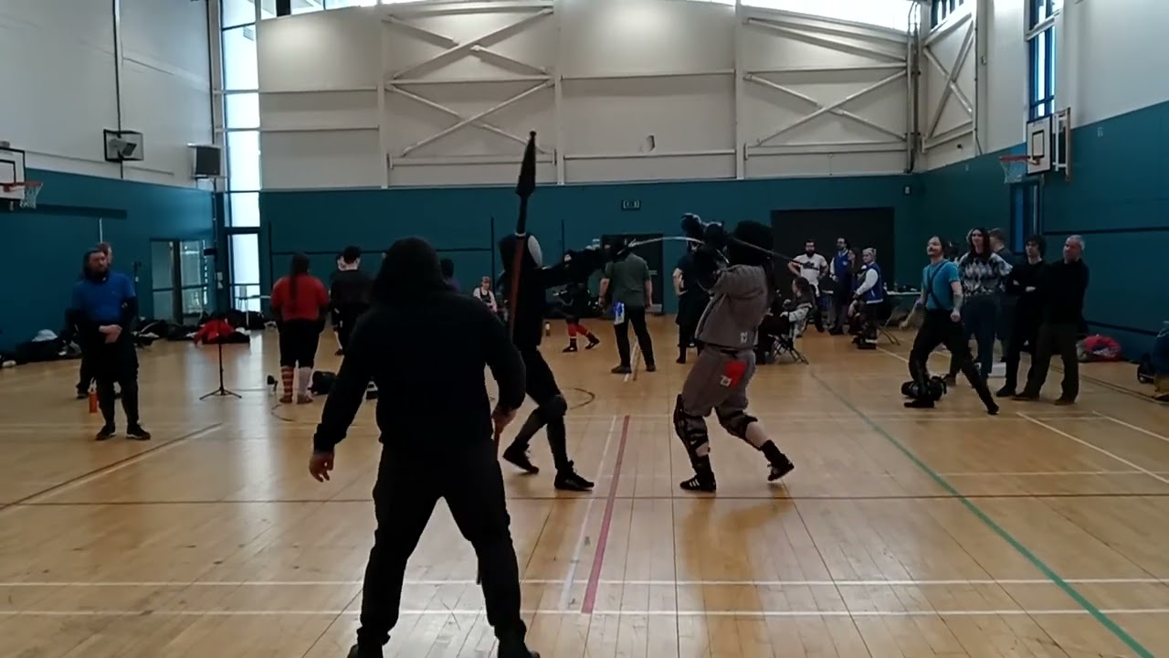 Glasgow HEMA Open 2025 Longsword Pool G :: FIGHTER (R) v Reuben Mowbray (B)
