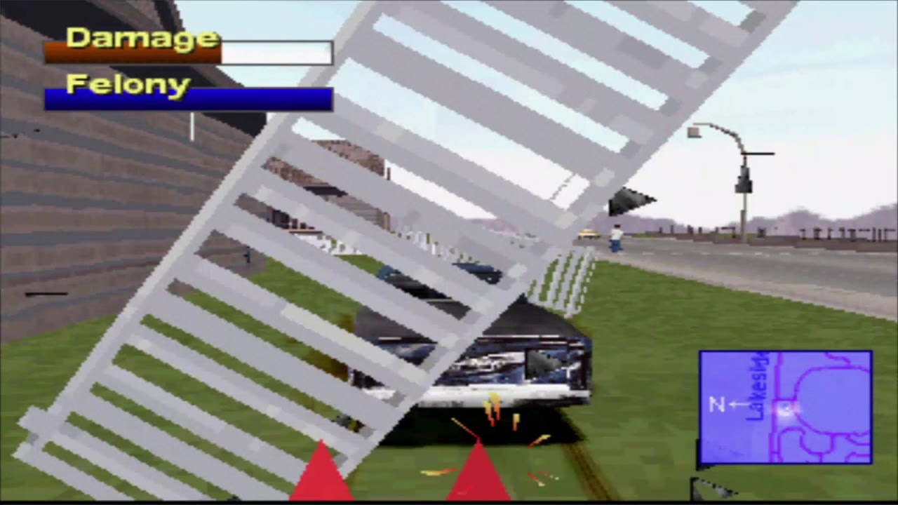 Driver 2 Take A Ride Las Vegas Day Secret Car PS1