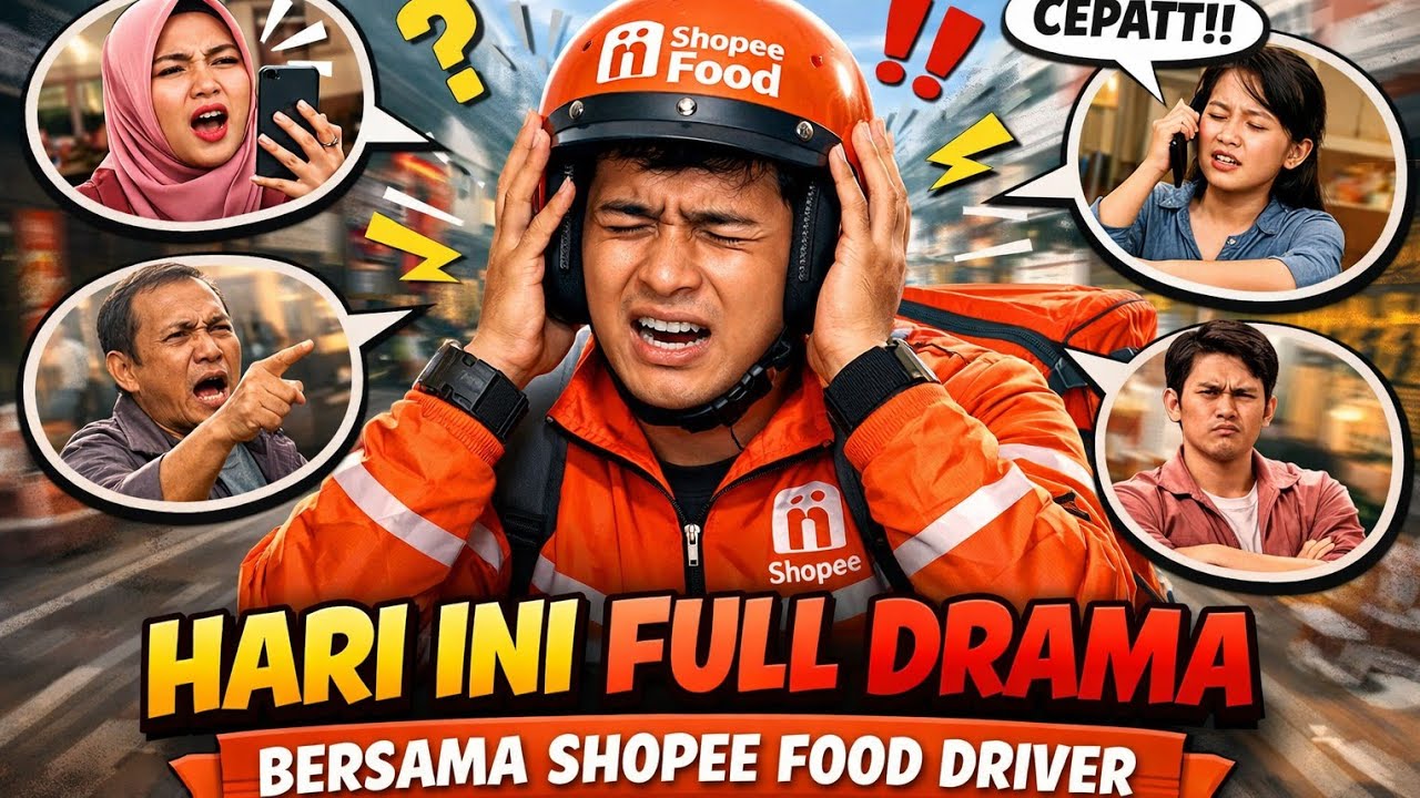 Driver shopee food realitanya begini