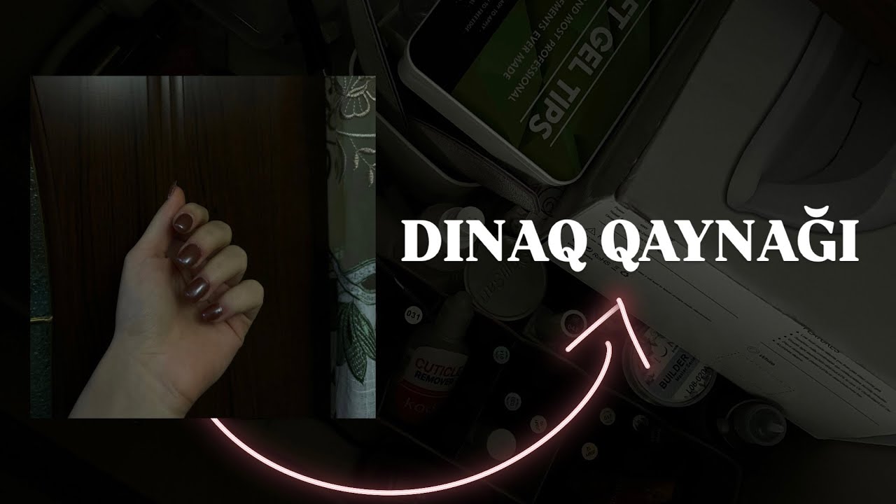 EVDƏ &Ouml;Z&Uuml;MƏ DIRNAQ D&Uuml;ZƏLTİM! APARATSIZ MANİK&Uuml;R NECƏ OLUR? REMOVERLƏ. Nisə Qafarova