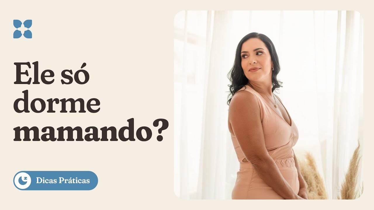 Meu bebê só dorme mamando, isso é normal? | Dra. Maristela