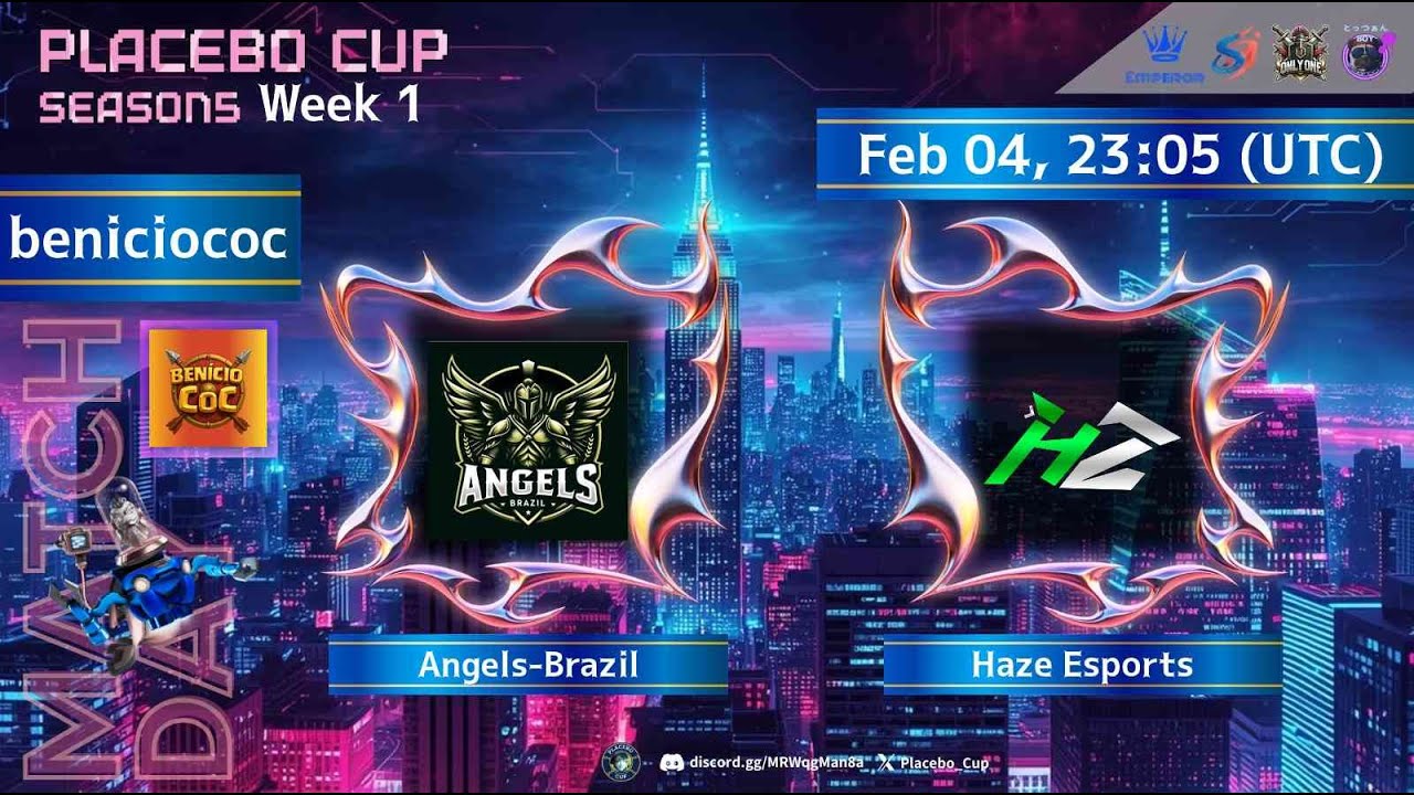 Placebo Cup - Week 1: Angels-Brazil × Haze Esports and Coastal Tides × Amazing Clan