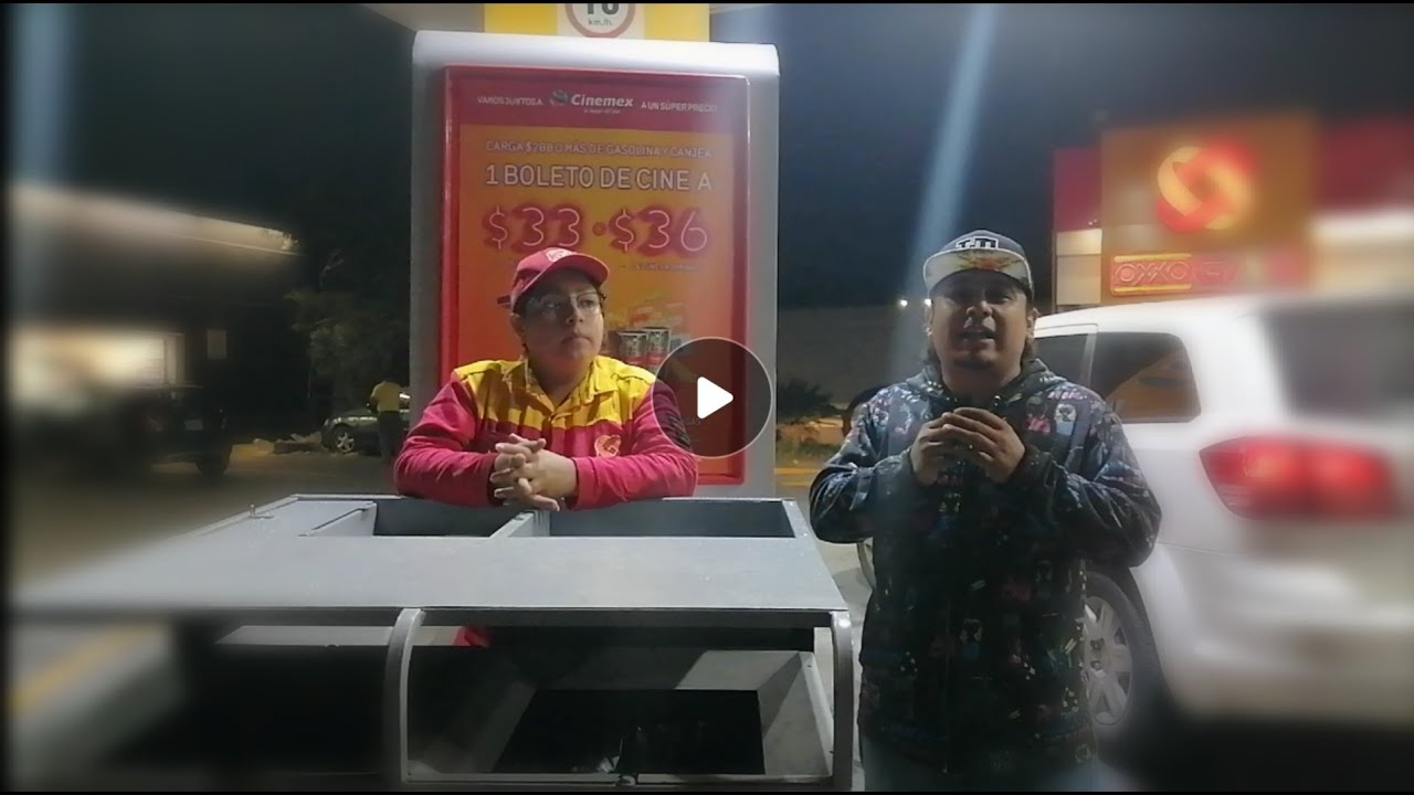 Despachadores de gasolina, la entrevista.