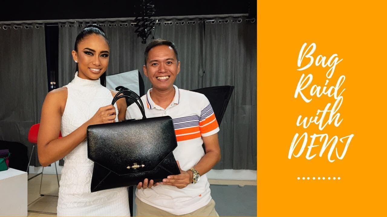 Binibining Pilipinas 2019 Denj Magno Bag Raid