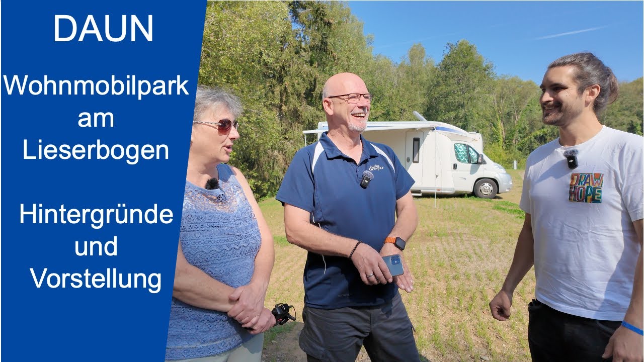 Zwei Brüder machen Camper glücklich  Betreiber erklärt NEUEN DIGITALEN Wohnmobilpark am Lieserbogen