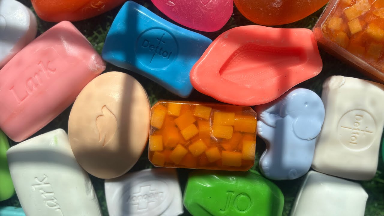  Soap opening HAUL / Leisurely unpacking soap / soap ASMR 🧼😍