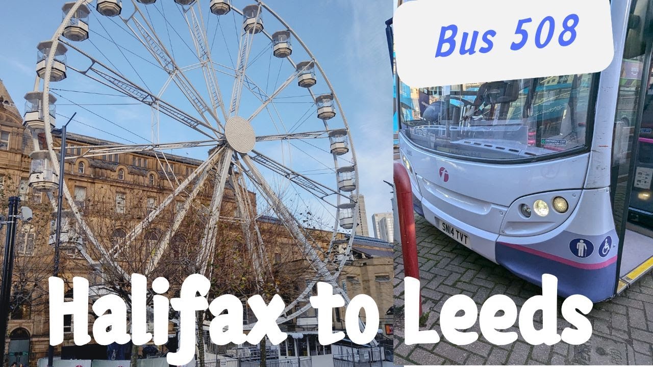 Bus 508 Halifax to Leeds | West Yorkshire | December 2024