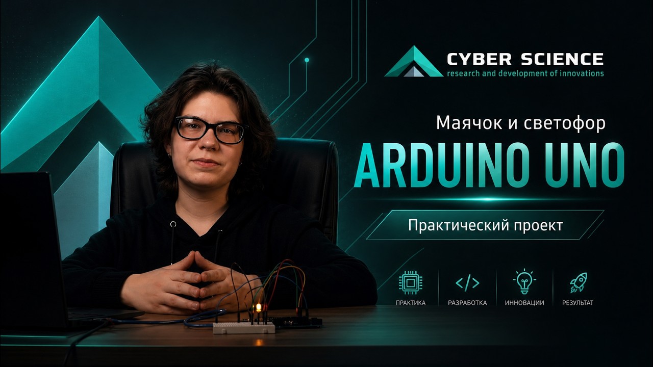 Маячок и светофор на Arduino UNO