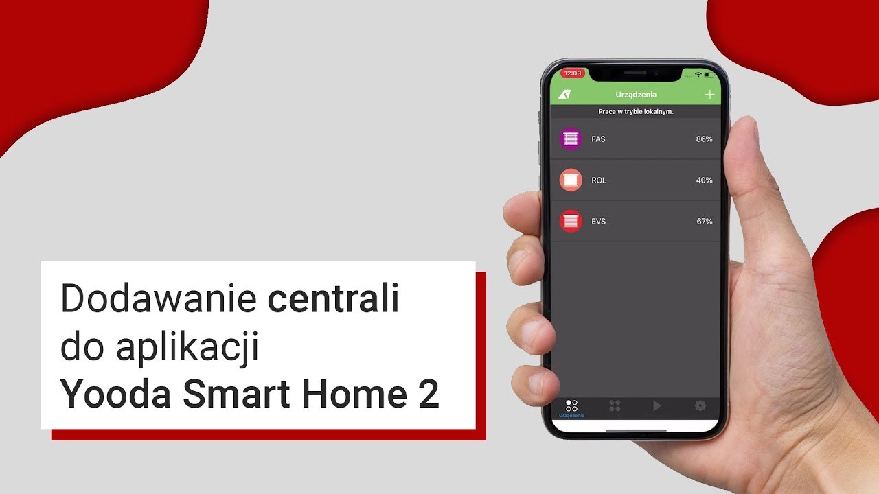 #smarthome Dodawanie centrali Yooda Smart Home 2
