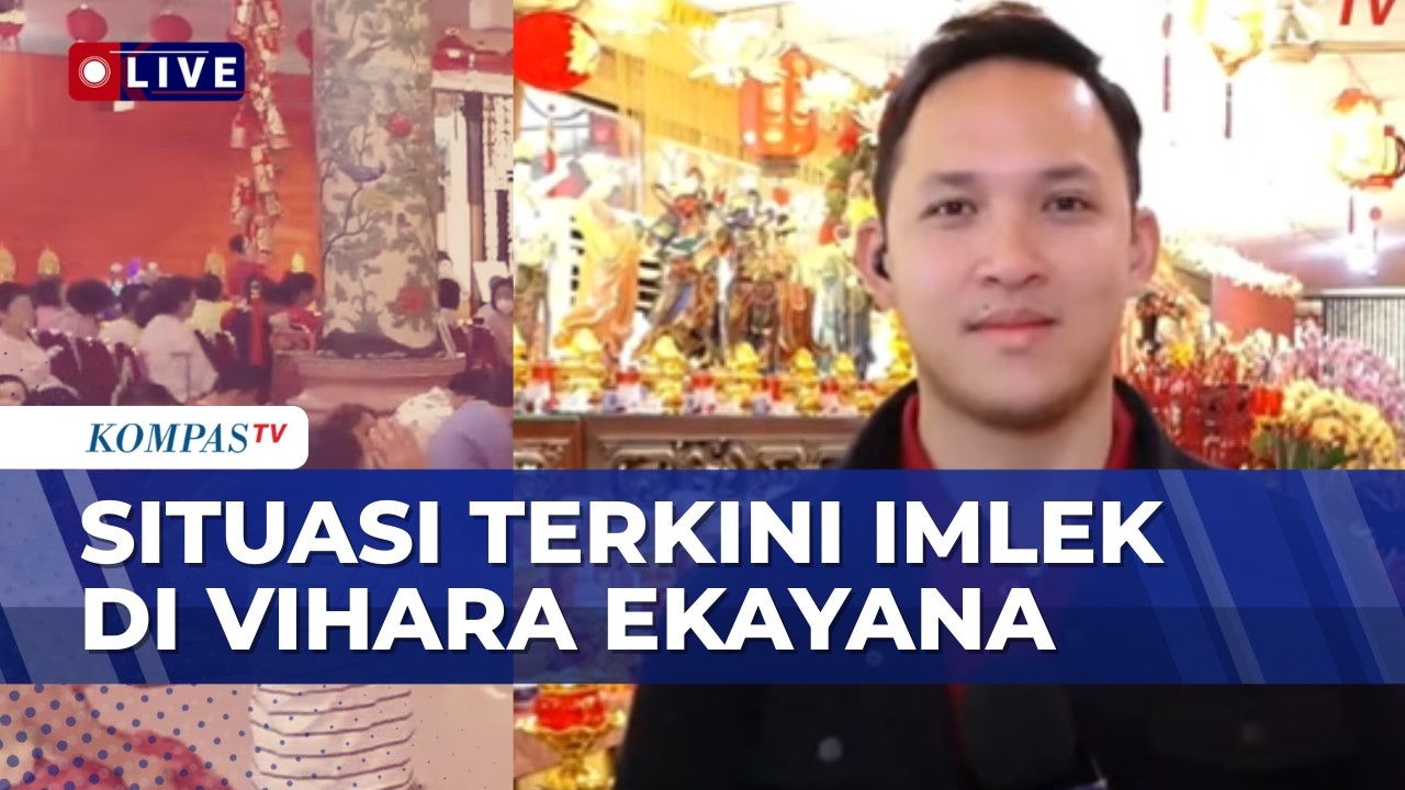 Situasi Terkini Ibadah Imlek di Vihara Ekayana di Jakarta Berlangsung Khidmat