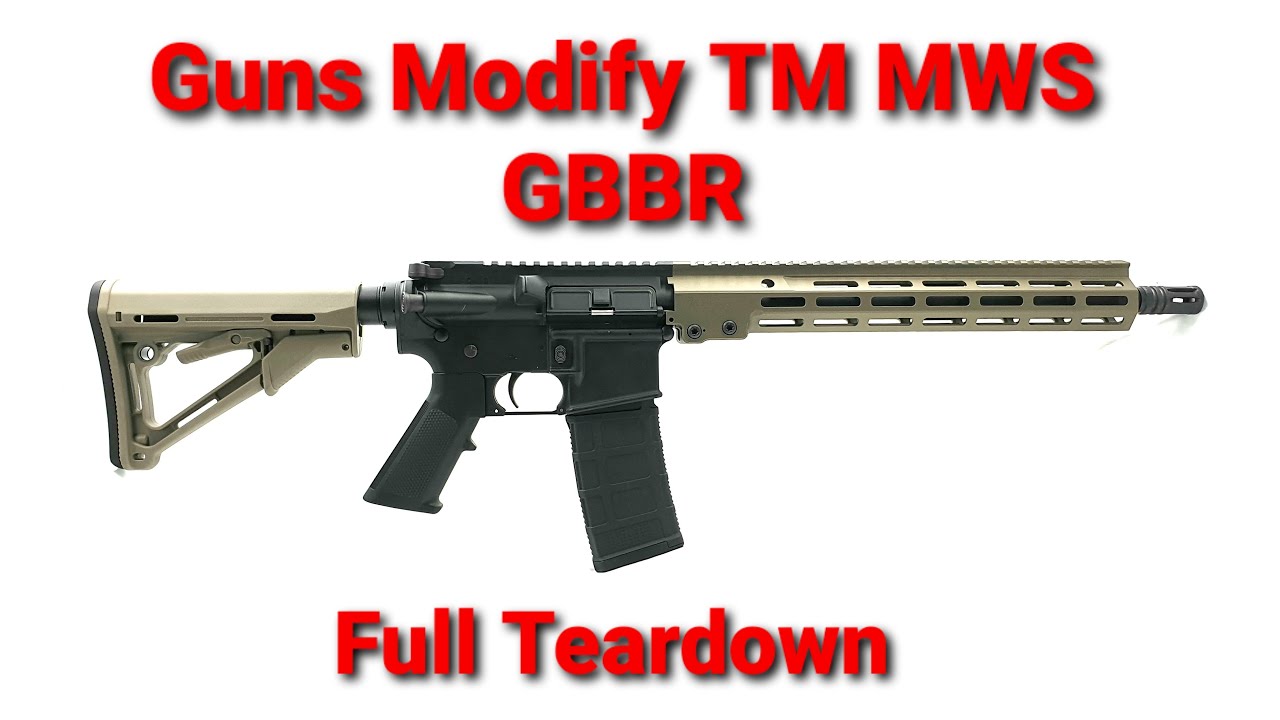 Guns Modify | TM MWS URG-I GBBR | Disassembly + Review (Full Tutorial)