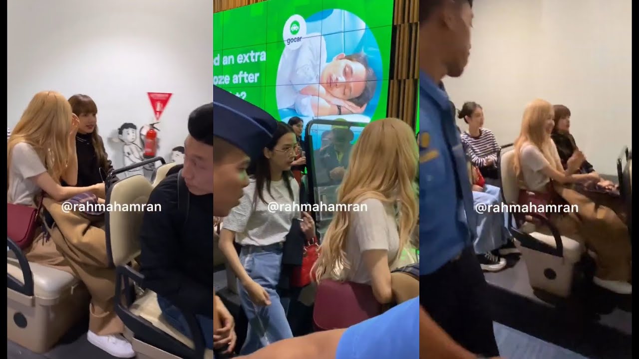 [200113] Blackpink arrived in Jakarta, Rose answered my question & jisoo looked at my gift