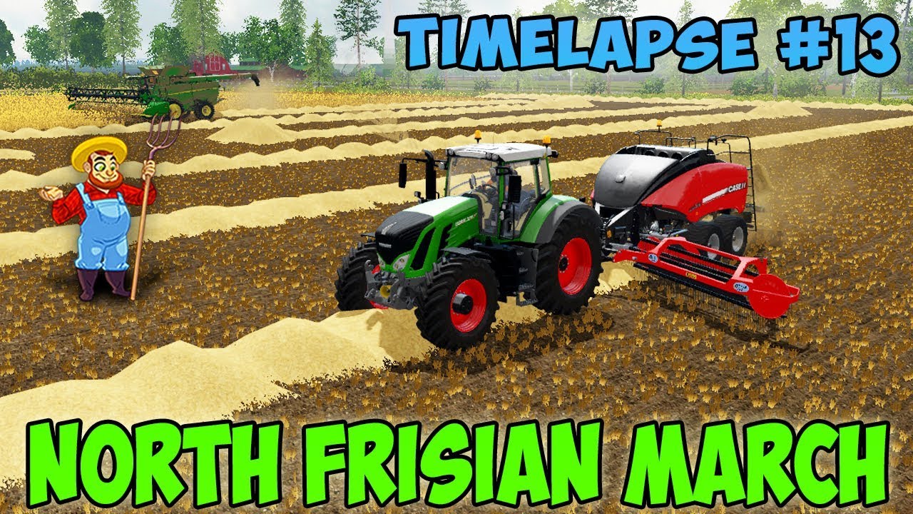 Farming simulator 17 North Frisian March Map v 2 0 Timelapse ep#13