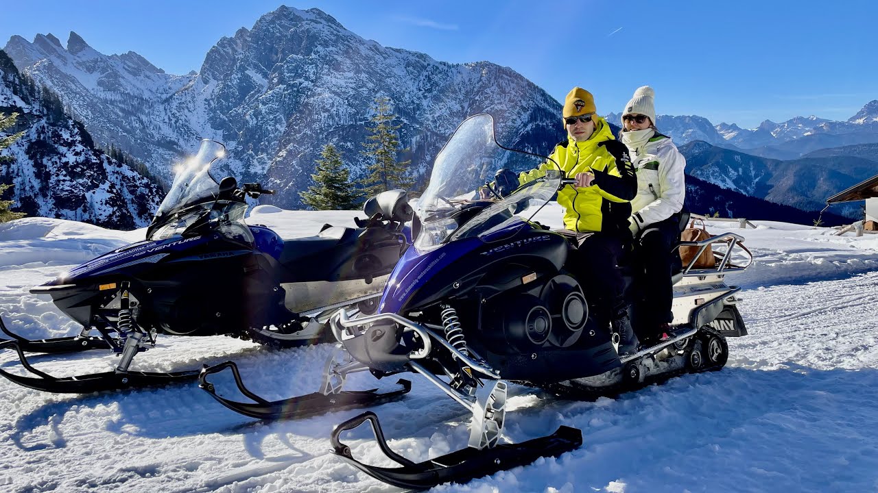 In motoslitta a Sappada | Dolomiti | 2022