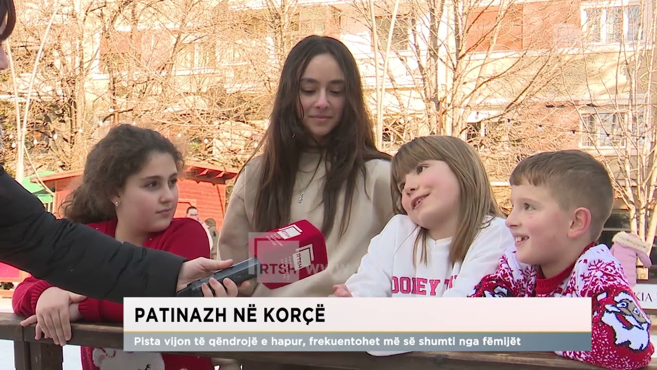 Patinazh në Korçë/ Pista vijon të qëndrojë e hapur, frekuentohet më së shumti nga fëmijët