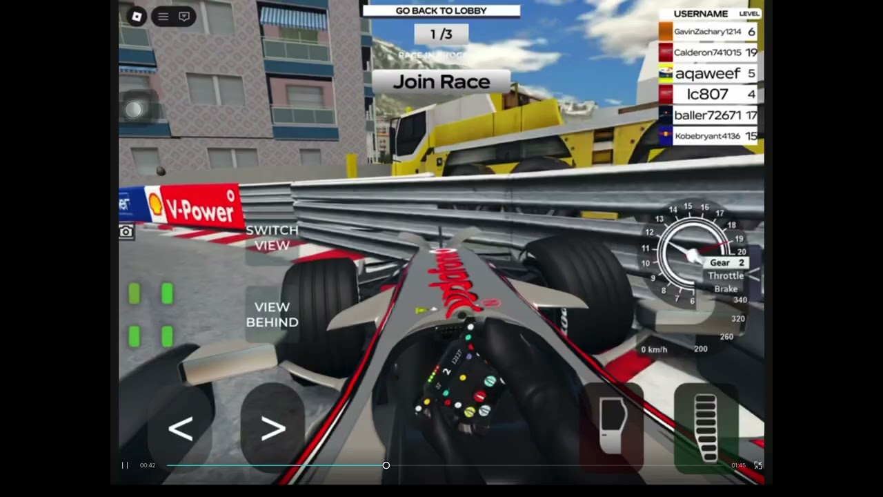 1:27.095 Hotlap Monaco