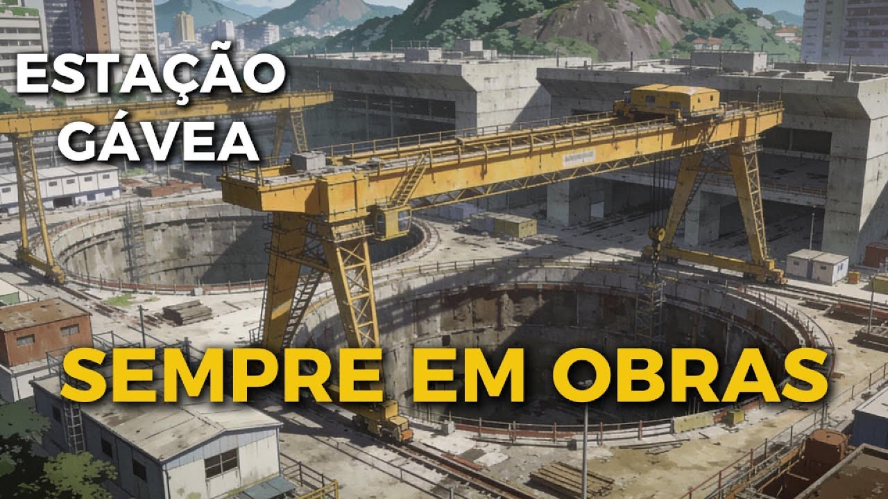Estação da Gávea — A obra que nunca acaba