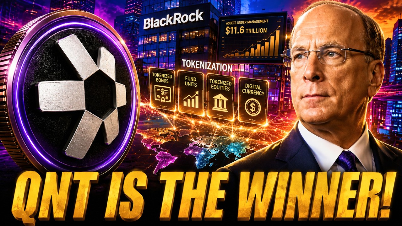 Ларри Финк из BlackRock только что раскрыл будущее финансов для QUANT (QNT)! &mdash; Новости QUANT