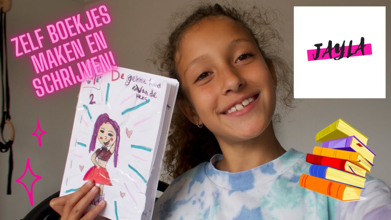 ZELF BOEKJES MAKEN EN SCHRIJVEN - Jayla's Avonturen