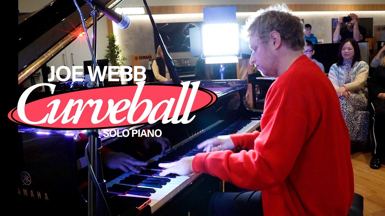 JOE WEBB &ndash; &ldquo;Curveball&rdquo; | Live Solo Piano at Bonners Piano Centre Newcastle