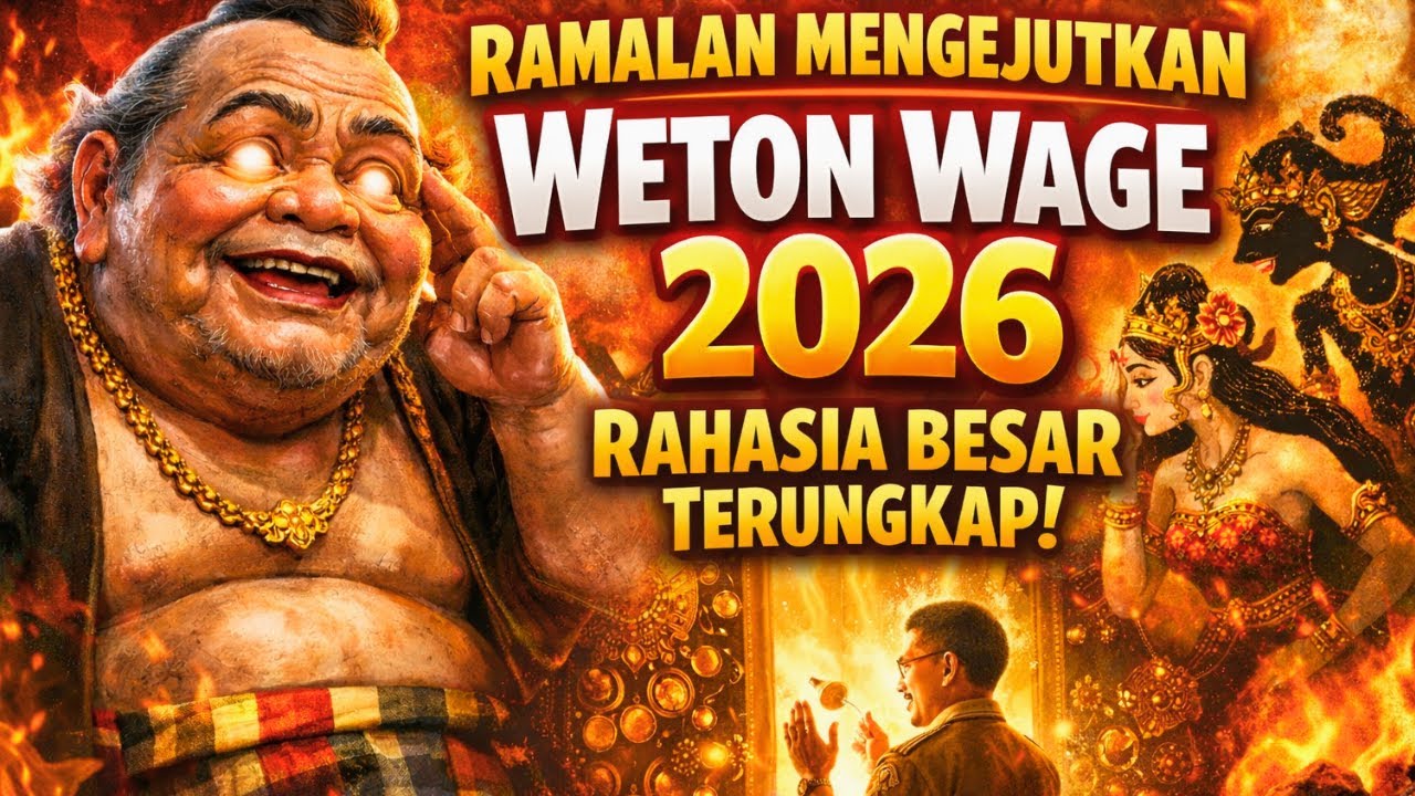 Primbon Lengkap ‼️ RAMALAN MENGEJUTKAN WETON WAGE 2026 ‼️