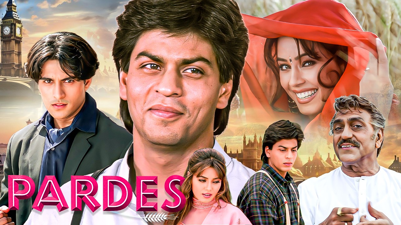 SRK - Pardes (1997) Superhit Hindi Movie | Shah Rukh Khan, Mahima Chaudhry, Amrish Puri