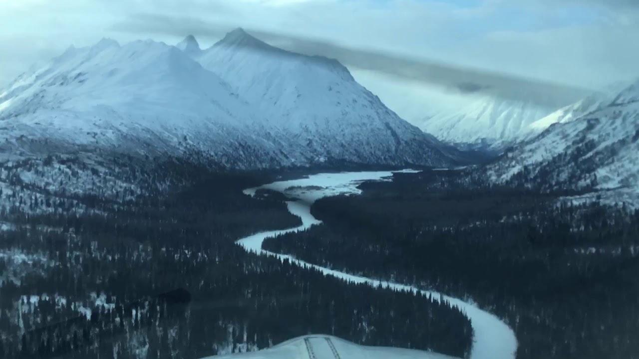 Lake Clark Pass at 1,500' MSL, time-lapse