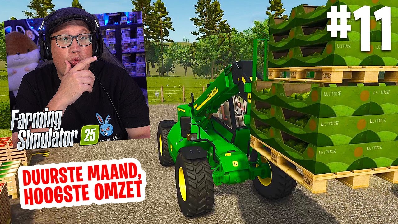 SOJABONEN VERKOPEN VOOR WINST! // Farming Simulator 25 #11 (Nederlands)