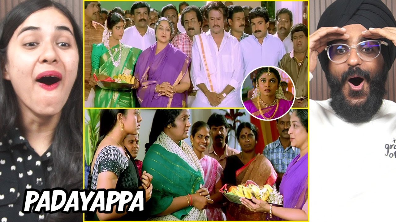 Padayappa MARRIAGE PROPOSAL TWIST SCENE Reaction | Superstar Rajnikanth | Parbrahm Singh