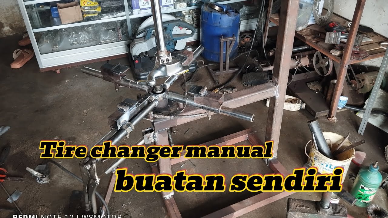 RIVIEW TIRE CHANGER MANUAL / ALAT MEMBUKAN BAN TUBLESS
