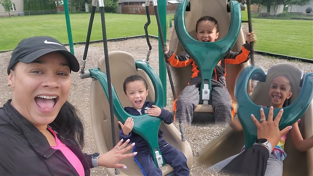 Zipline Roller Coaster Fun At New Park! Family Fun World