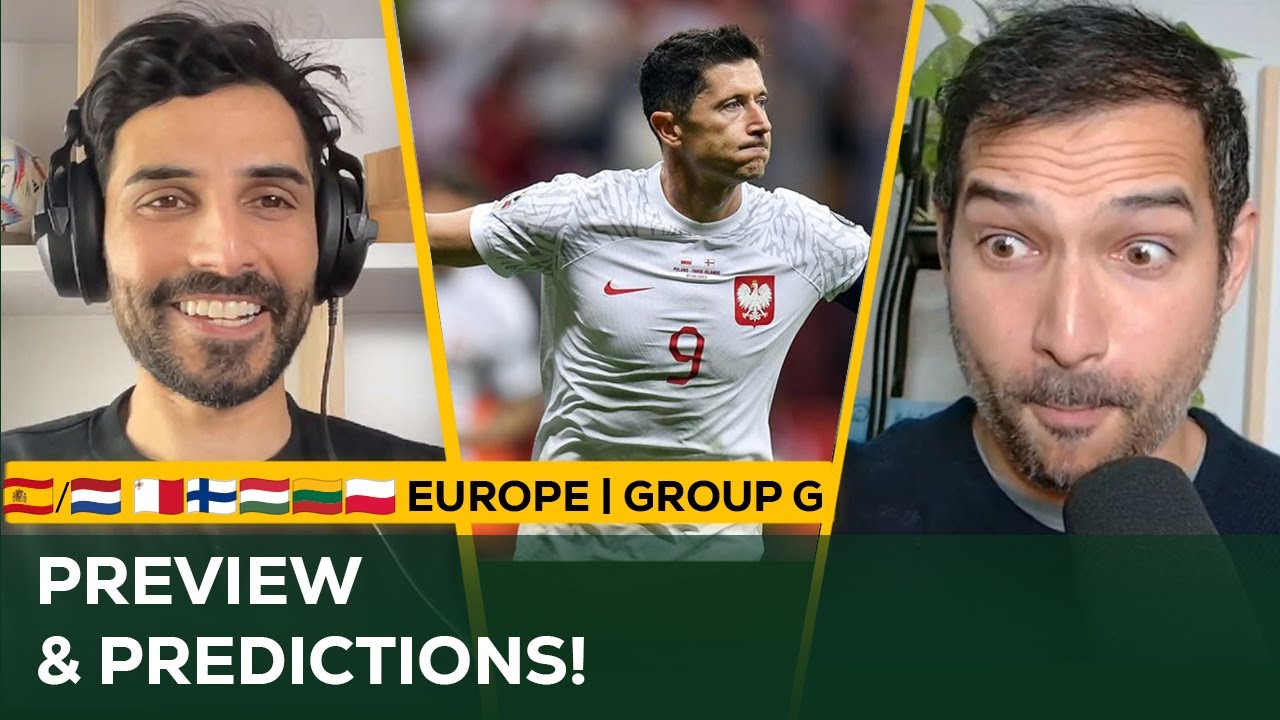 World Cup '26 UEFA Qualifiers Group G Predictions | Poland, Finland, Lithuania, Malta, Spain/Holland