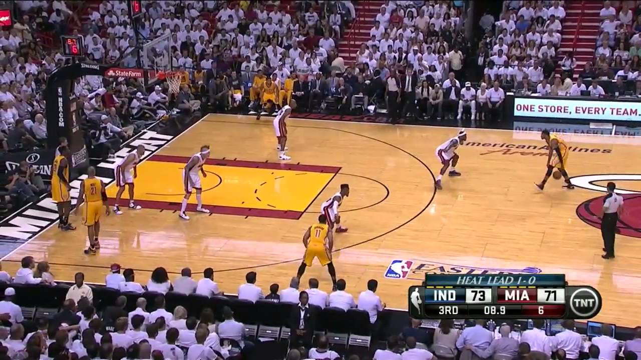 Paul George 22 points (sick dunk) vs Miami Heat full highlights NBA Playoffs GM2 ECF 05/24/2013 HD