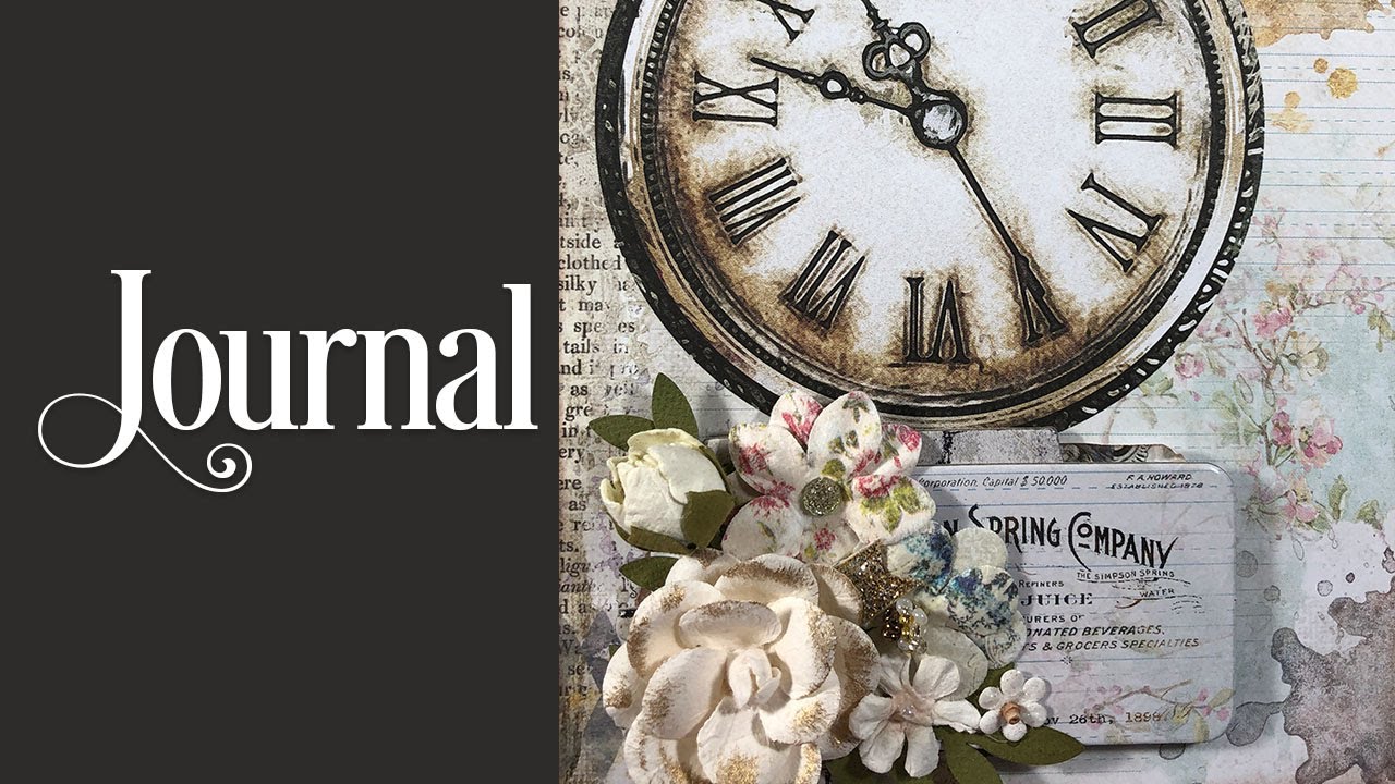 Stamperia Journal Album Tutorial Walk Through