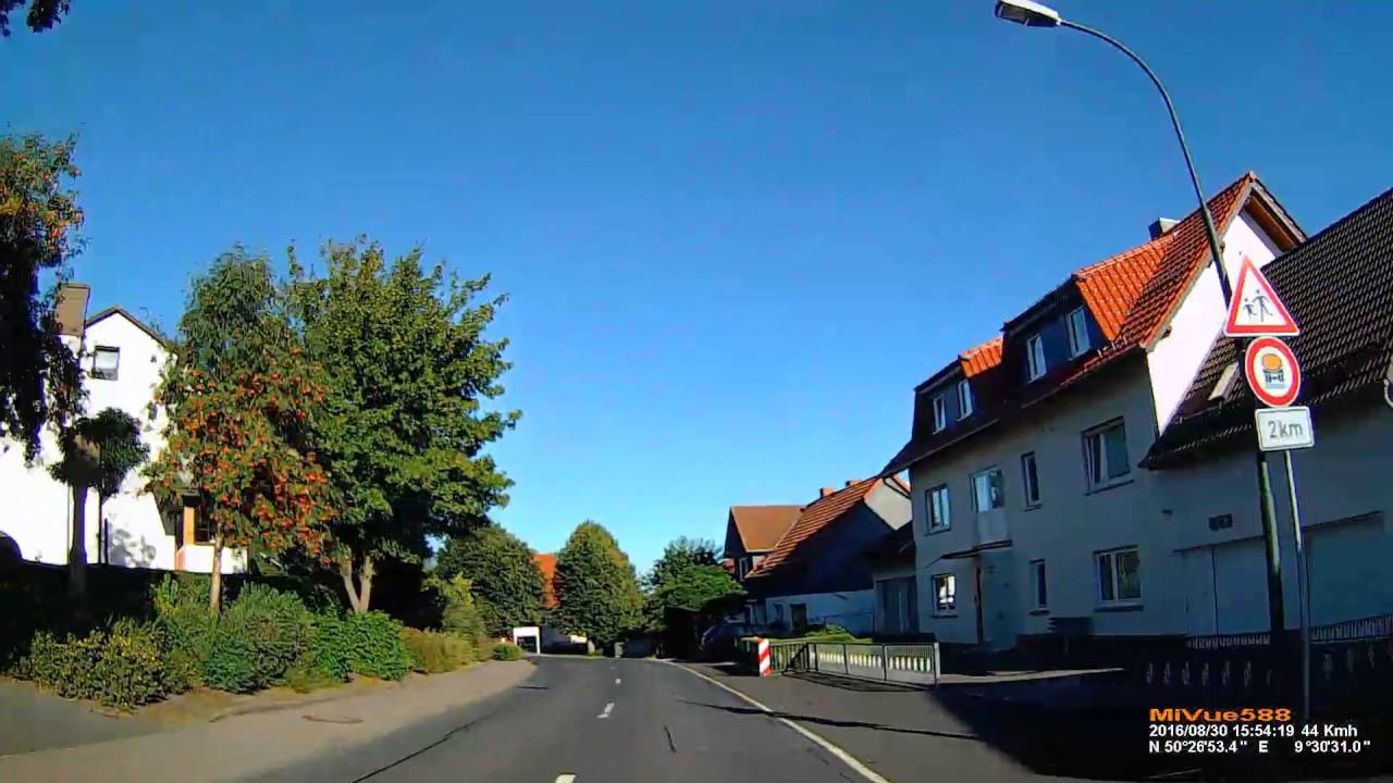D: Buchenrod. Gemeinde Flieden. Landkreis Fulda. Ortsdurchfahrt. August 2016