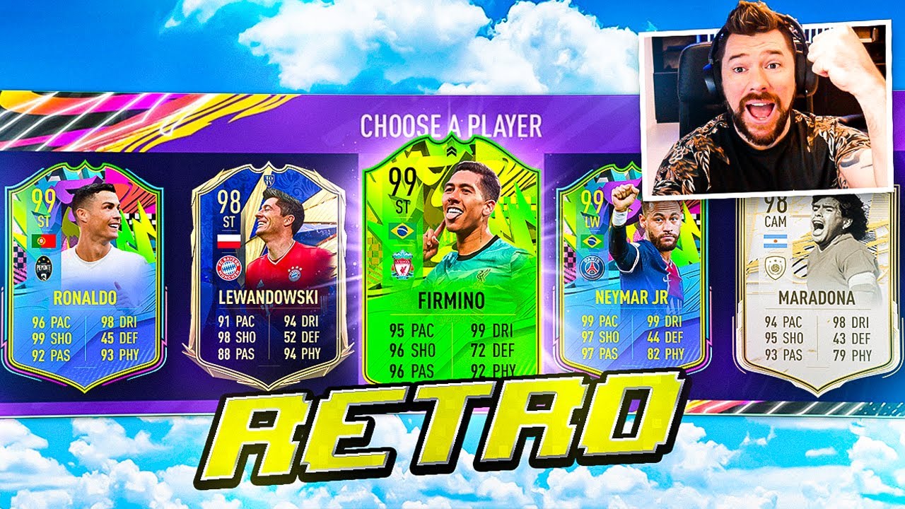 РЕТРО-ДРАФТ В FIFA 21!