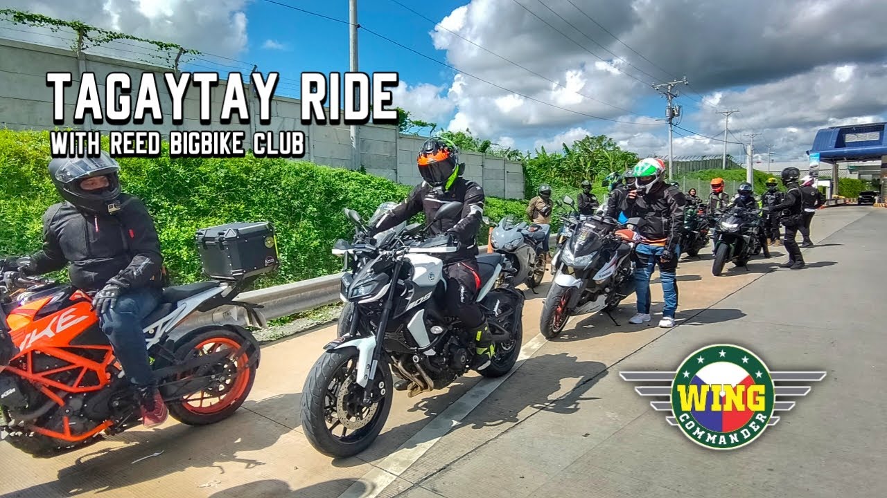 30 Bigbikes nagsama sama para magride sa Tagaytay | Testing lang ng Yamaha MT09