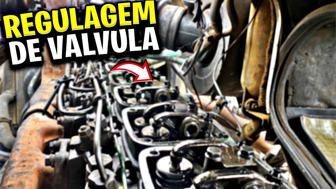 REGULAGEM DE VALVULA DO VOLVO NL 340